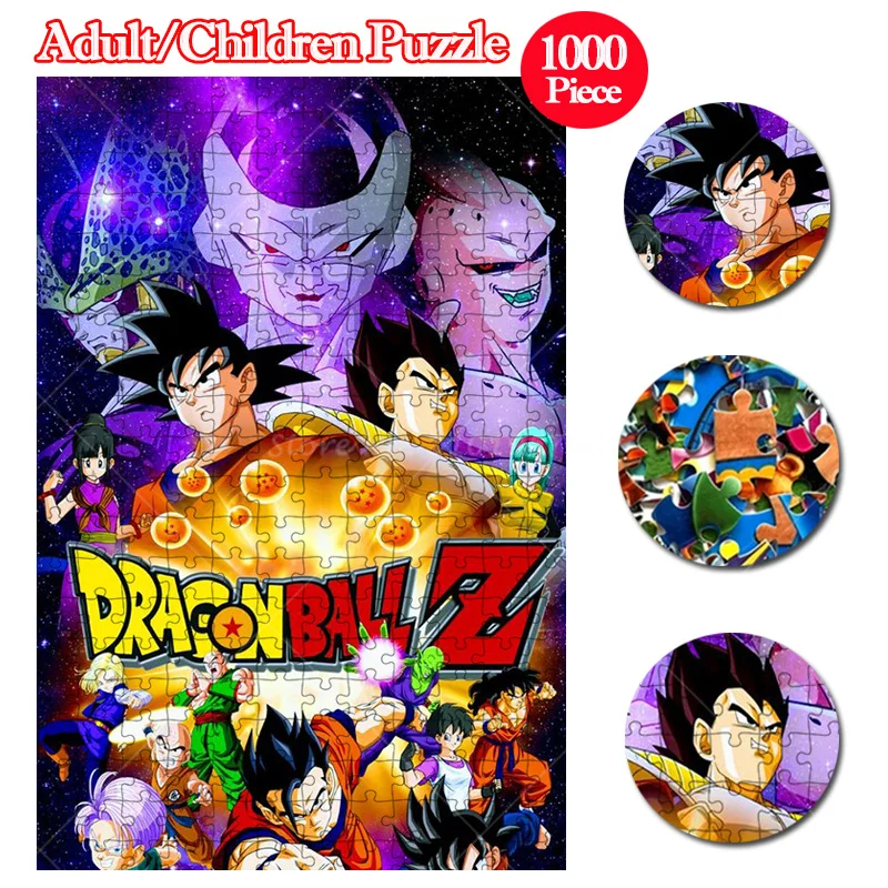 Wooden Puzzle for Adults Dragonball Vegeta Puzzles Magic Puzzle Fun Wood  Cut Large Size 200 pcs Custom Jigsaw Puzzle Gift