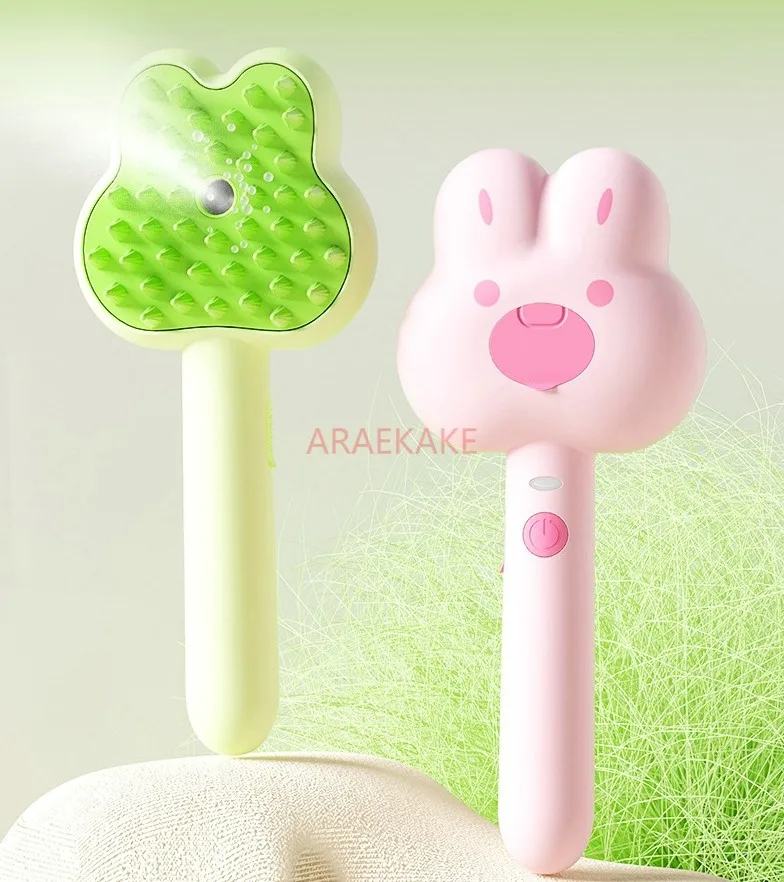 Spray Cat Hair Comb Brush Cat Hair Comb Dog Float Cleaning Magic Bathing Brush Knot Opening Needle Pet