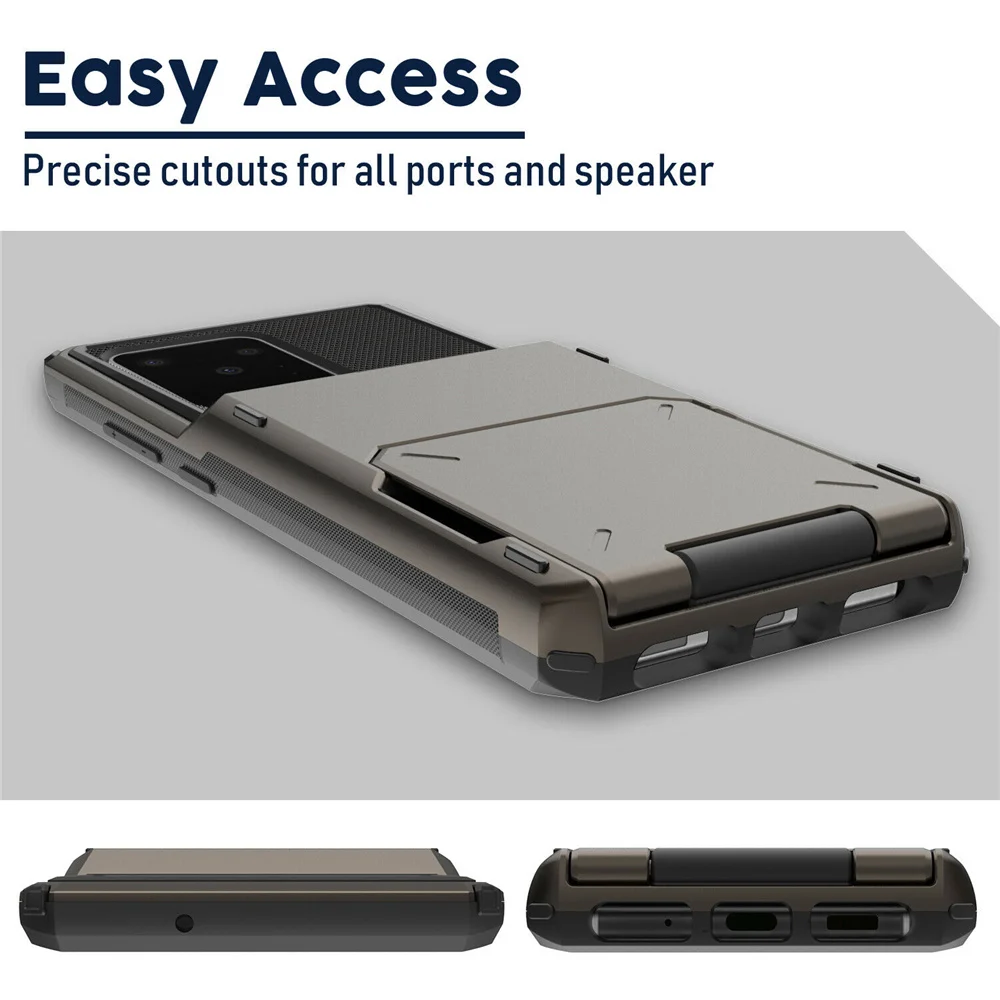 Premium Wallet Credit Card Cover with ID Slots
