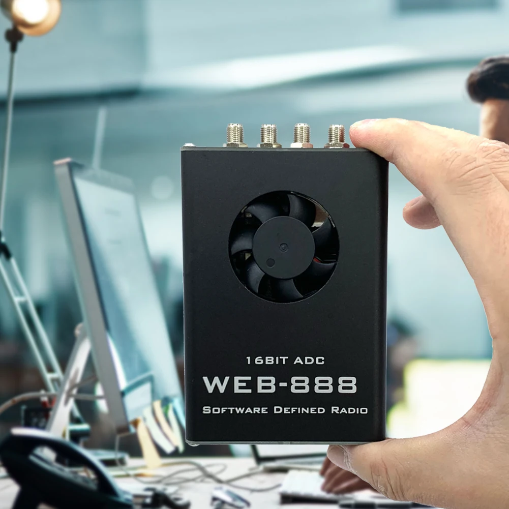 웹-888 16비트 ADC 웹 소프트웨어 정의 라디오 GPS 모듈 10kHz60MHz HF VHF SDR 라디오 수신기 SDR 수신기 햄용 라디오