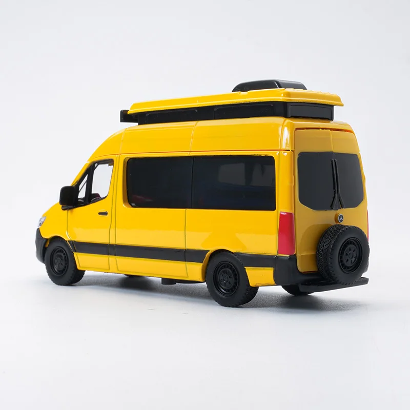 Mercedes-Benz Sprinter MPV Alloy Car Diecasts & Toy Vehicles Car Model Miniature Scale Model Car Toy For Children 4