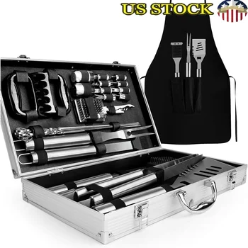 32 Piece Portable Grill Tool Set 1