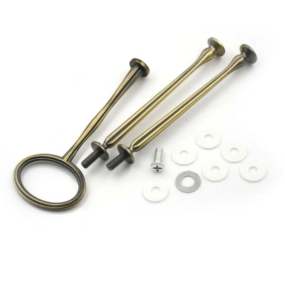 Cake Decorating Tools Cake Stand Cake Baking Tools Cake Making Tools 2/3 Tiers Cake Rod Plate Stand Handle Fitting Hardware Bake Tool Wedding Party Supplies