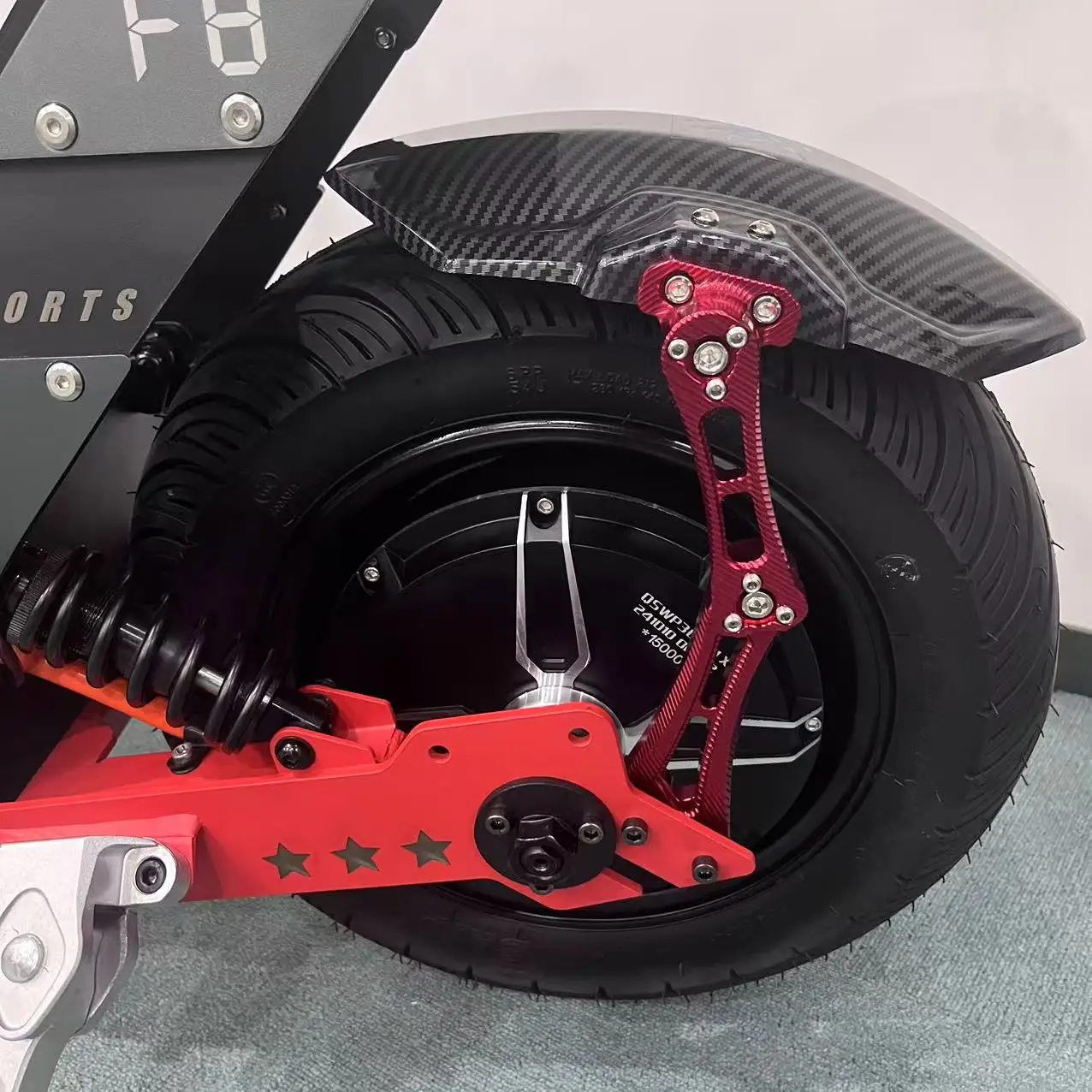Racing 15000w QS 72V Electric Scooters Fast Speed 120-140KMH 70-90MPH Fat Tire 50/60AH Battery blade gt Scooter For Adults