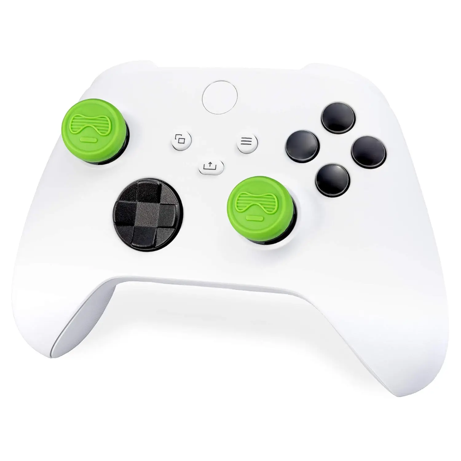 Enhanced Silicone Thumb Grip Caps for Xbox Series S Controller - Set of 2
