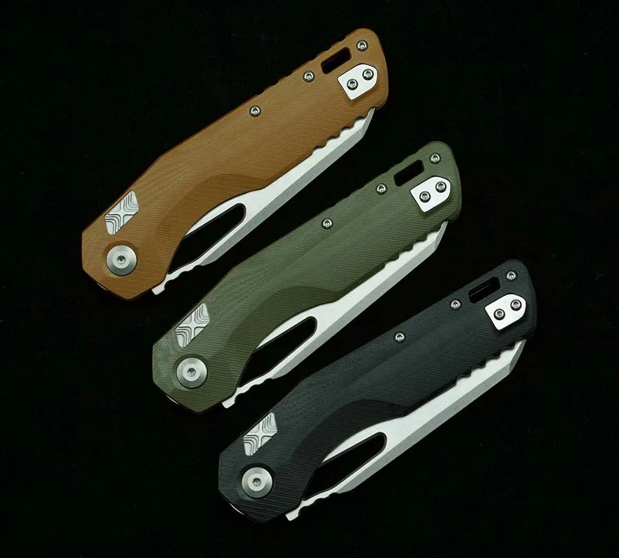2023 New MT Folding Knife Real D2 Mark M390 Blade G10 Handle MSI Outdoor Camping Hunting Kitchen Survival Pocket EDC Tools 6