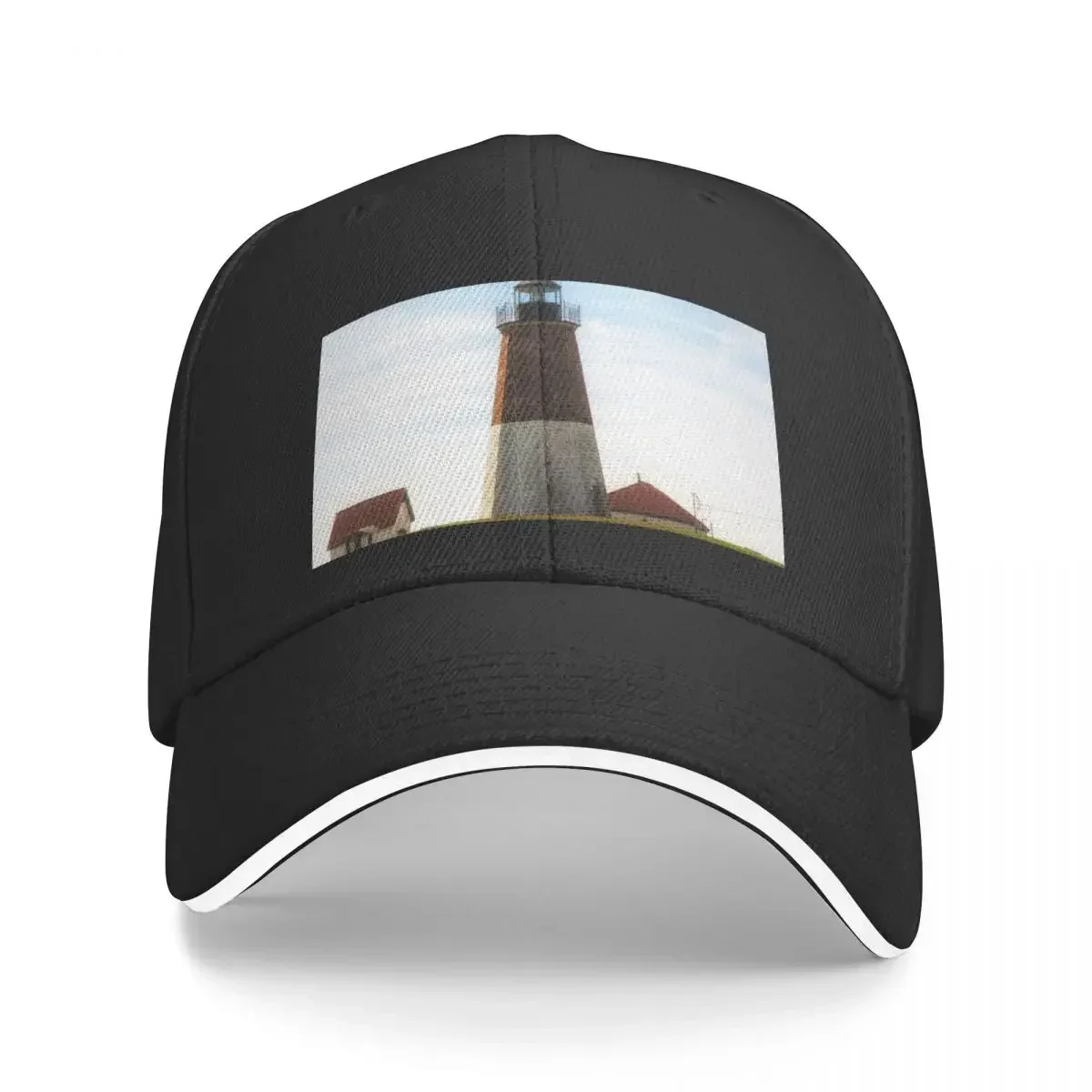 

New Point Judith Light House Baseball Cap hiking hat Vintage Rugby Hat For Girls Men's