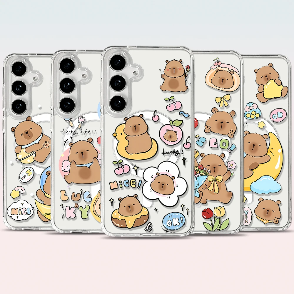 Adorable Capybara Magnetic Phone Case