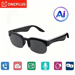 Ultra HD Smart Glasses with Voice Assistant & Touch Control (Black)