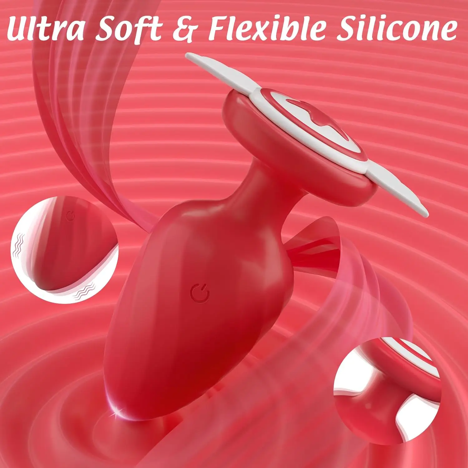 Anal Vibrator with Led Light for Men and Women Wireless Remote Control Sex Toys Prostate Massager Anal Plug Sex Toys for Adults 4