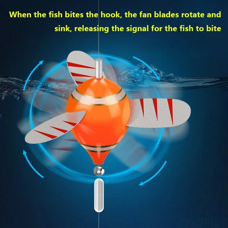 Description Picture 6 of itemNew Fishing Rotary Float Automatic Sinking High-Sensitivity Float Ordinary/Suit Suitable for SmallFish Outdoor Fishing Equipment