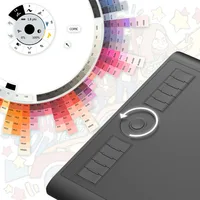 GAOMON M10K PRO Tilt&Radial Graphics Tablet 10x6.25'' Large Pen Drawing Tablet 10 Shortcut Keys Work with Mac, Windows & Android - Image 4
