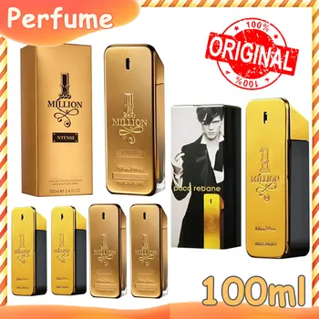 100ml Originale Milioni di Oro Hombre Profumo Duraturo Forte Uomo Maschile Gusto Forte Spicante Feromone Colonia Spray Corpo Colonia 1