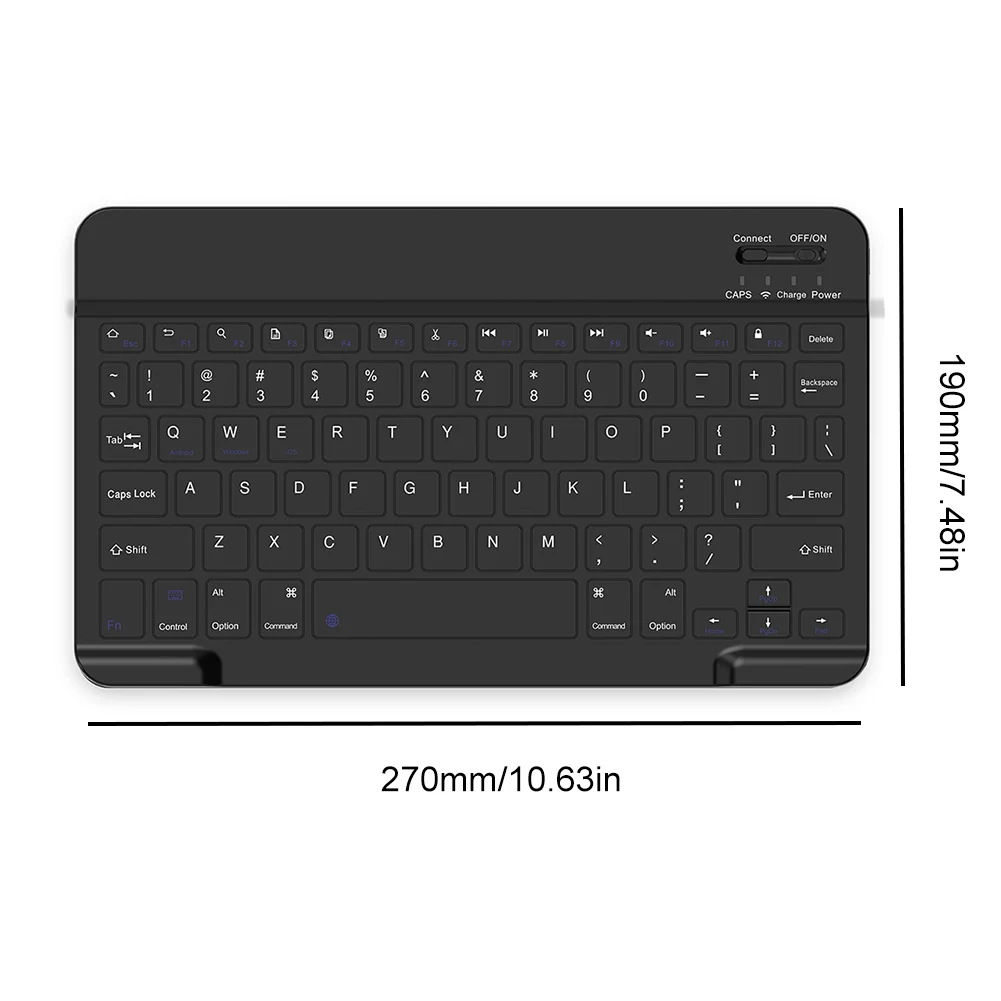 For Samsung Galaxy Tab A9+ 11 Inch Case with Bluetooth-Compatible Keyboard Cover Auto Sleep/Wake Keyboard Case Wireless