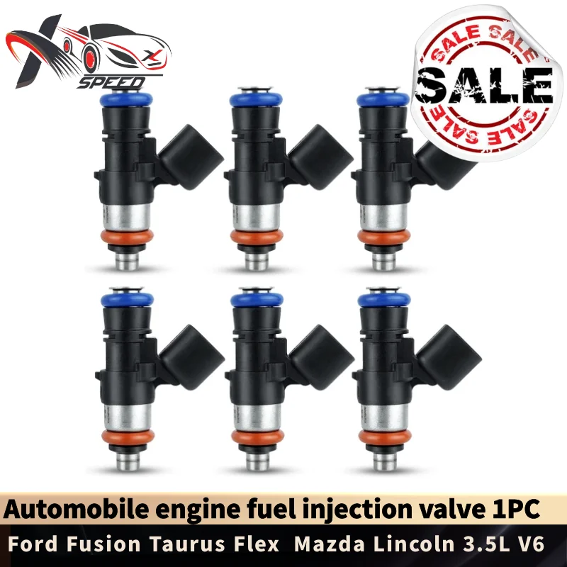 Engine Fuel Nozzle For Ford Edge Flex Fusion Taurs Mazda CX-9 Lincoln MKX MKZ 1PC Injection Valve 0280158091 ZZJ1-13-250A |