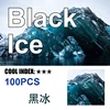 100PCS Black ice