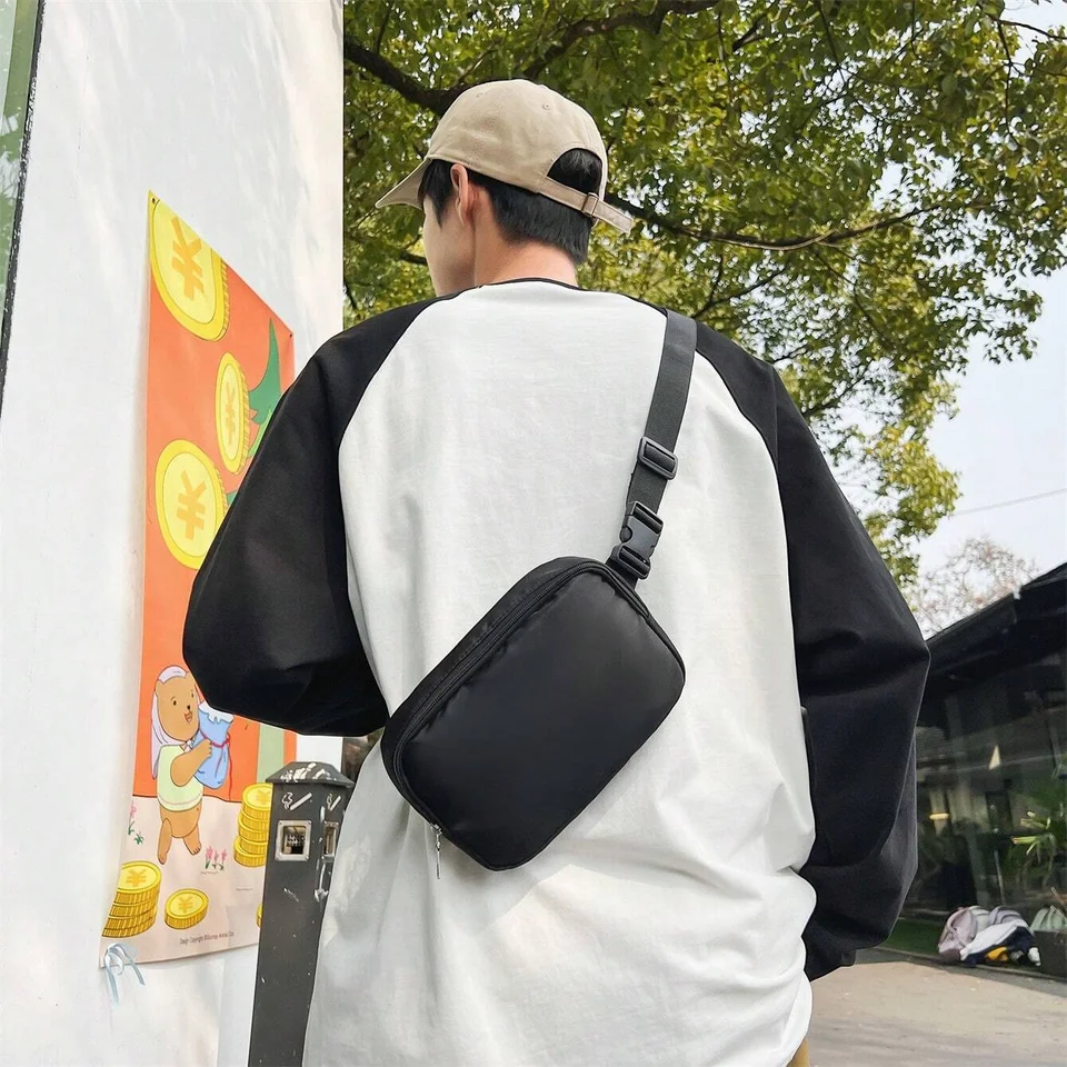 Bolso de compras para mujer Riñonera sólida Riñonera con cremallera Bolso de compras para mujer Riñonera sólida Riñonera con cremallera