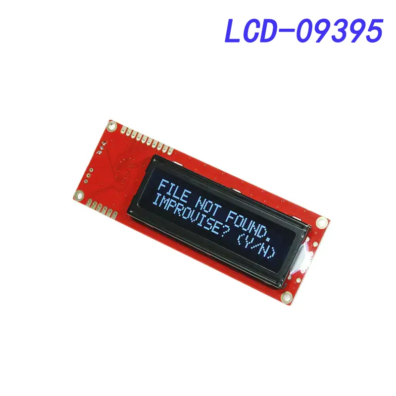 

ЖК-дисплей 09395 с поддержкой серии 16x 2 LCD белый-черный 5 В