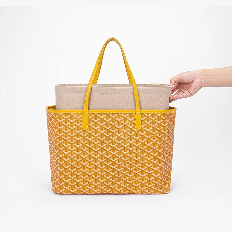 Felt Insert Bag Organizer Fits For GOYARD St Louis PM GM Tote