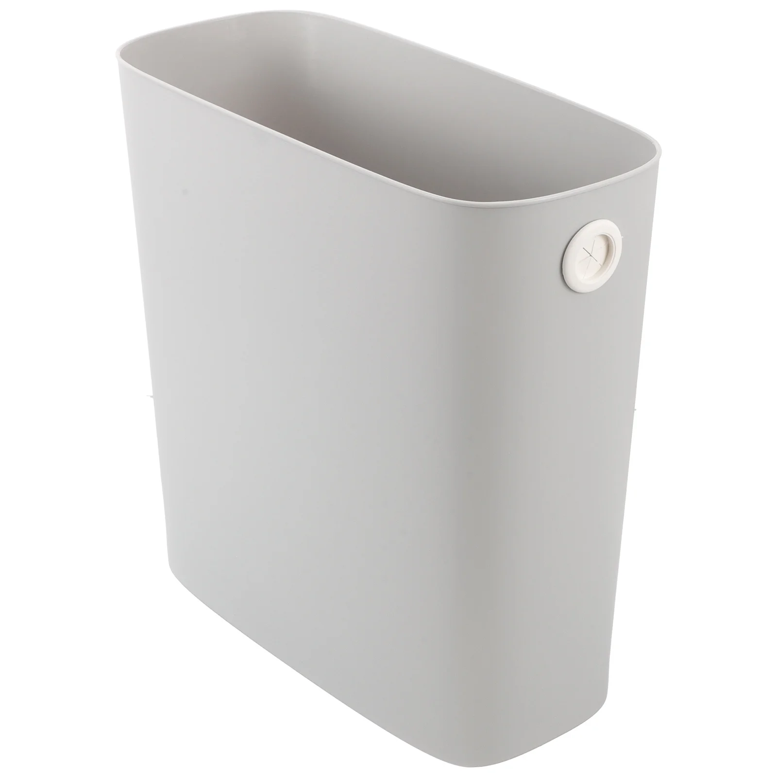 

Multipurpose Garbage Can Trash Thicken Slender Narrow Space Plastic Bucket Office