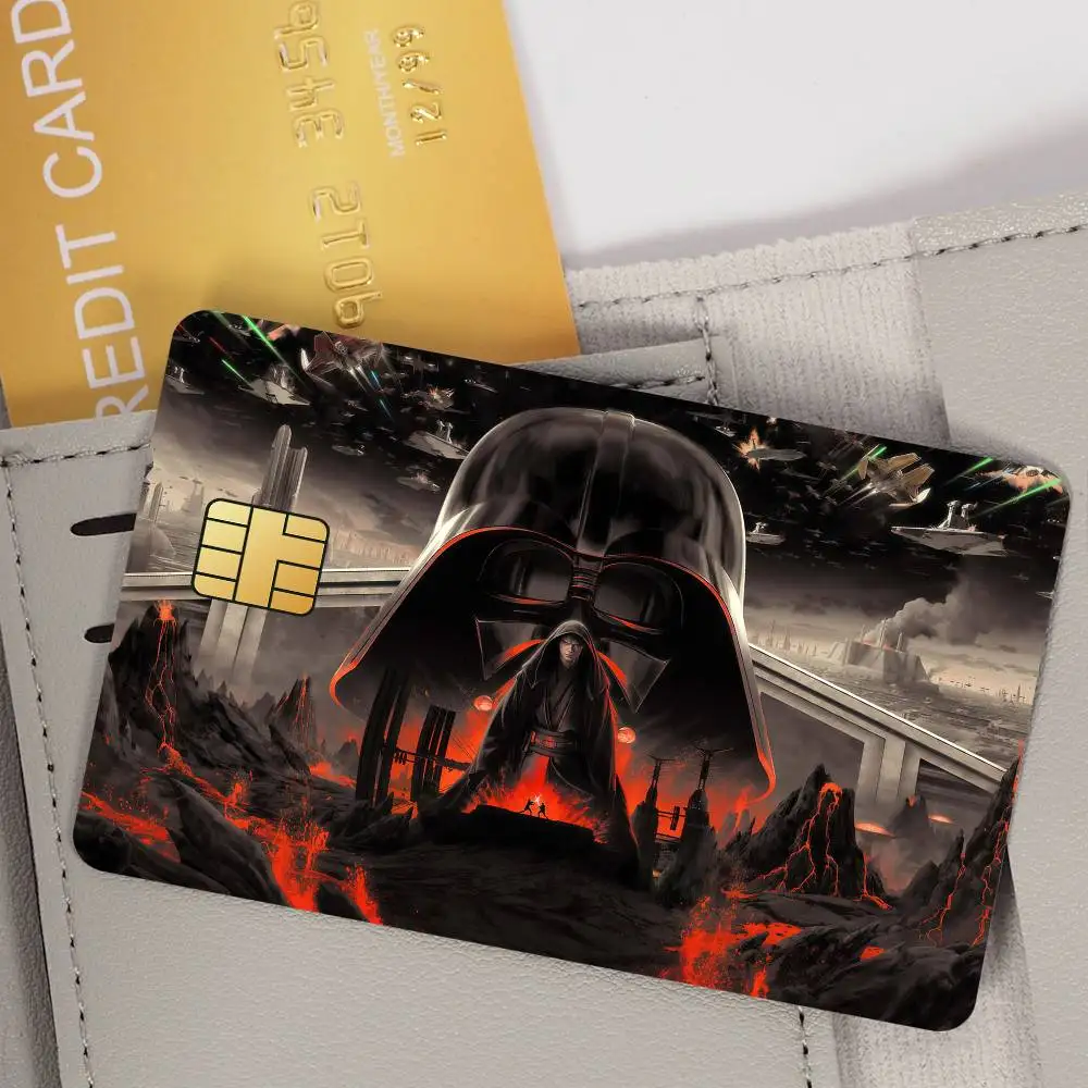 Custom Movie-Themed Waterproof Card Stickers - Set of 4
