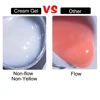 Tinovo Uno 10 Colors Cream Builder Nail Gel for Extension Non-Flow Soft Thick Hard Sculpting Gel Nail Polish White Clear Varnish 5