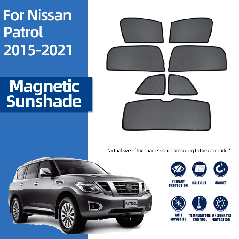 For Nissan PATROL Y62 2010 2022 Armada Front Windshield Car Sunshade