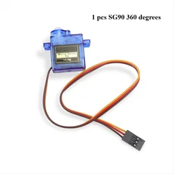 New SG90 Micro Servo Motor - Versatile for Robotics & RC Projects (1pcsSG90 360 degrees)