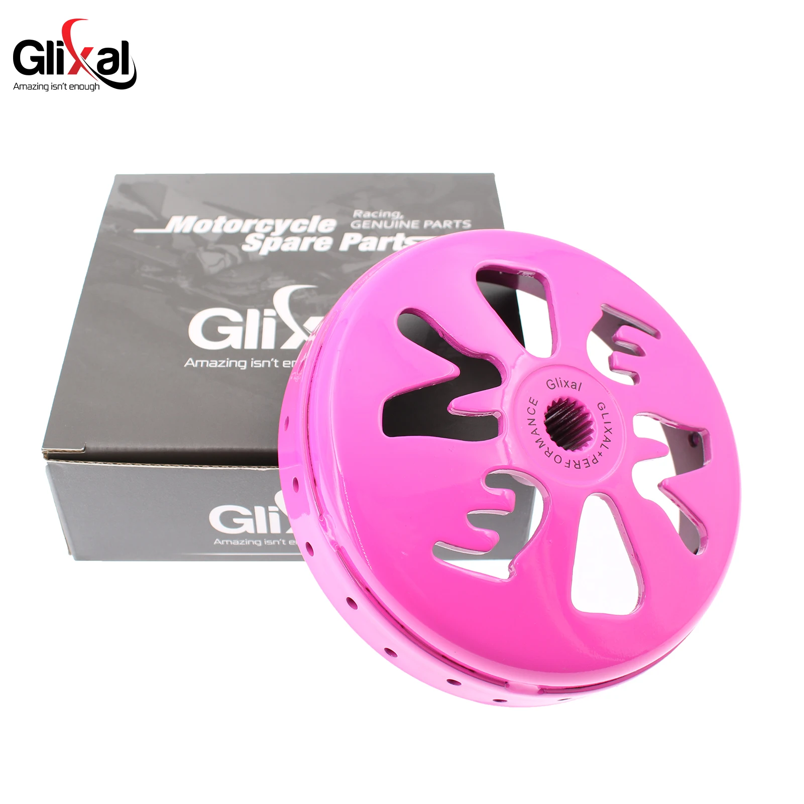 Glixal GY6 125cc 150cc 200cc высокая производительность гоночный Просверленный барабан сцепления для 152QMI 157QMJ двигатель Скутер мопед ATV картинг