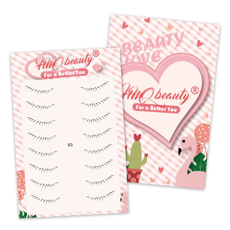 8 Pairs Lower Eyelash Stickers Tattoo Simulation painting False Lashes Extensions Natural Waterproof Eye Beauty Makeup Tools 3