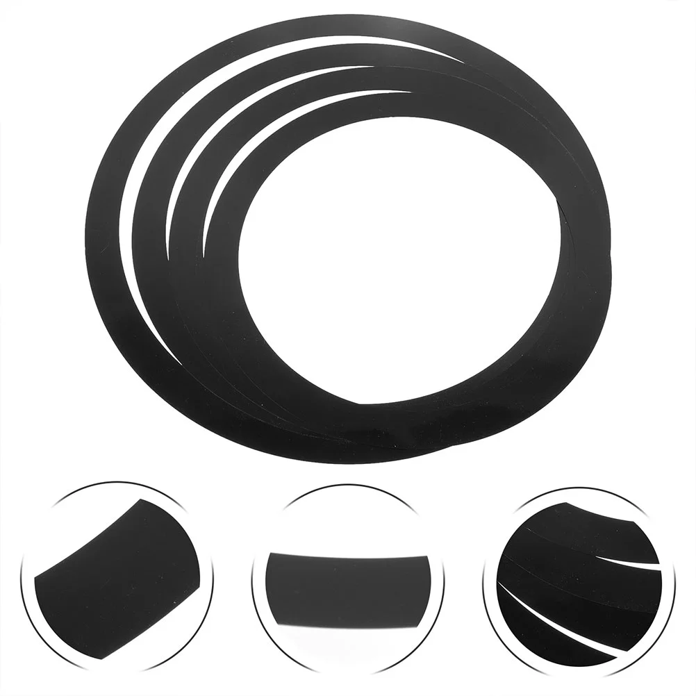 

4 Pcs Drum Stop Voice Coil Accessories Kit Silencer Parts Mute Circle Snare Supply Practice Portable Pad