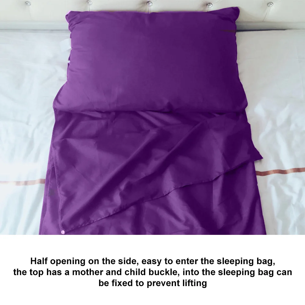 Description Picture 6 of itemPortable Sleeping Bag Liner Outdoor Camping Hiking Hotel Single Liner Folding Lightweight Sleeping Bag Liner Sleeping Sack