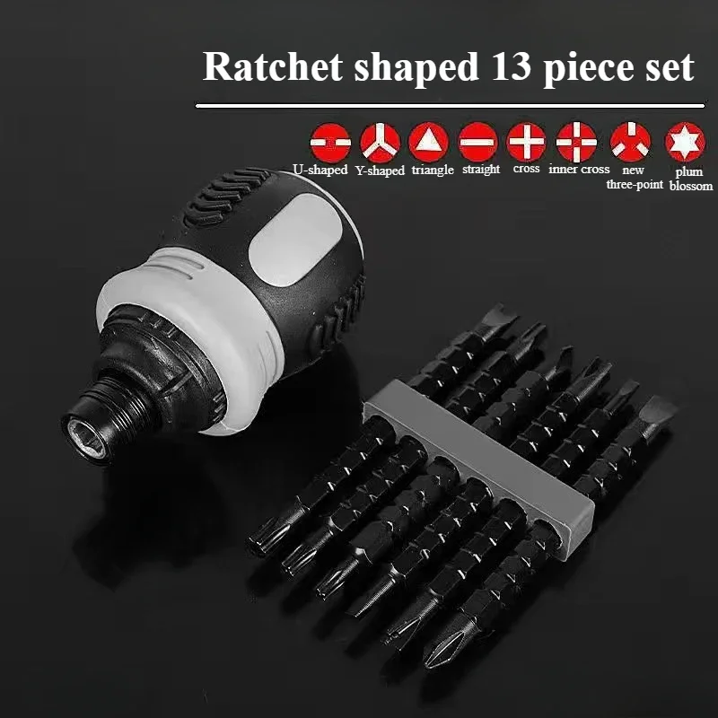 Ergonomic Telescopic Screwdriver Set with Magnetic Tip