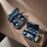 M10 Bluetooth Earphones Handfree LED Dispay Headphones Bluetooth HiFi Stereo Music Wireless Earbuds Waterproof Gaming Headset 1