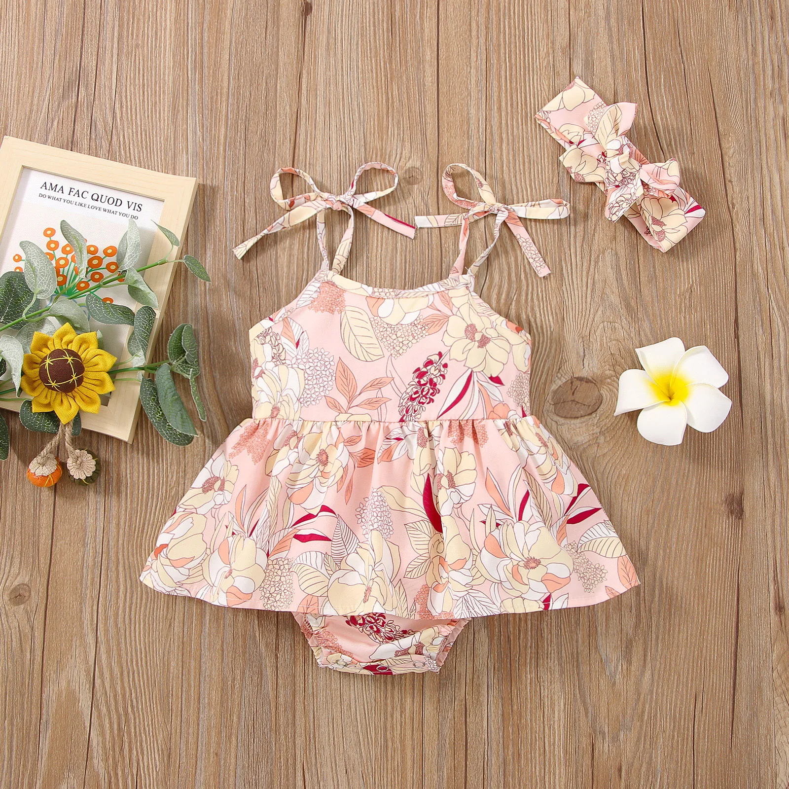 White Boho Baby Girl Romper White Bloomers Baby Girl Clothes Baby