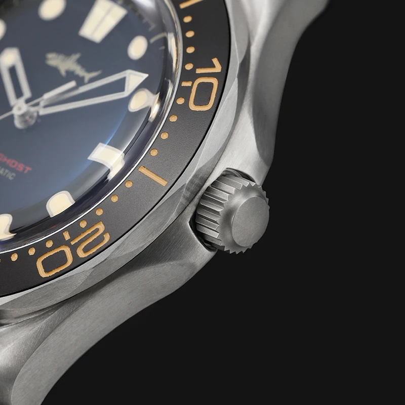 TACTICAL FROG Heimdallr - Reloj de buceo con carcasa de titanio Sea TACTICAL FROG Heimdallr - Reloj de buceo con carcasa de titanio Sea