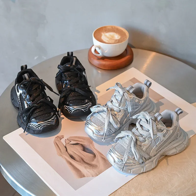 Girls Casual Korean Style Breathable Soft Sports Running Sneakers