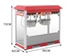 Commercial stainless steel double boiler caramel sweet popcorn machine for sale 5