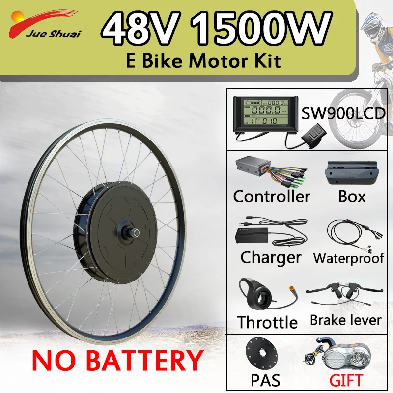 Ebike Conversion Kit Electric Bike Conversion Kit 48V 1500W