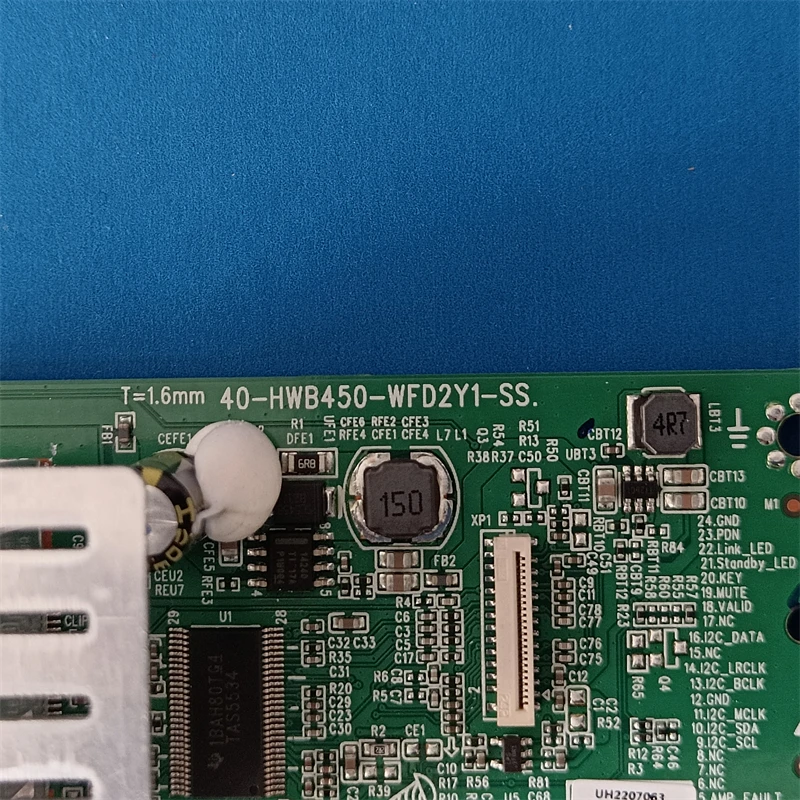 Placa Principal 40-hwb450-wfd2y1-ss Hw-b450 za do Orador de Bluetooth Placa Principal 40-hwb450-wfd2y1 Placa-mãe Am15705 da Parede do Eco - Image 6