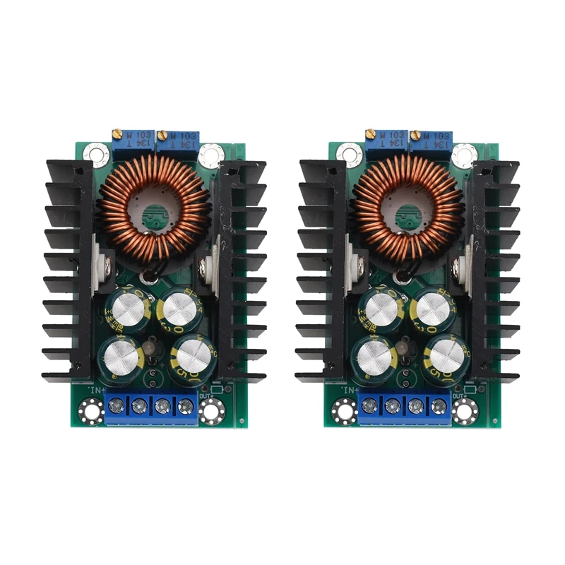 

2X DC-DC CC CV Buck Converter Step-Down Power Module 7-32V To 0.8-28V 12A 300W