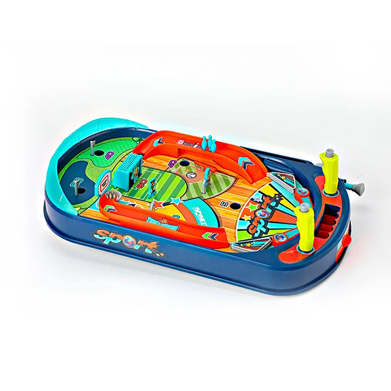 Children's educational toys, brain thinking training, parent-child interaction, indoor desktop catapult marble game machine 5