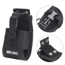 

Gtwoilt MSC-20C Multi-function Radio Case Holder for Baofeng UV 5R 5RA 5RB 5RC 5RD 5RE+ 5RA+Two Way Radio
