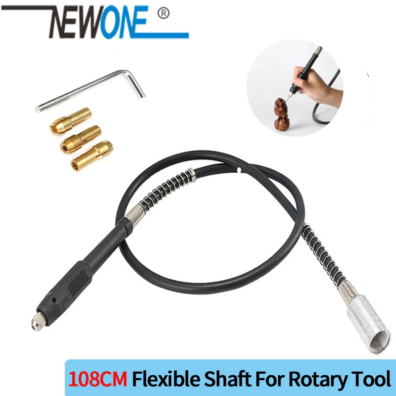 108cm Flexible Extension Cord Shaft Rotary Grinder Tool Cable Electric