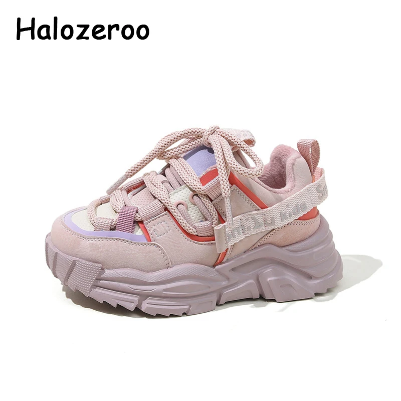 

Winter New Kids Sport Sneakers Baby Girls Brand Running Shoes Children Casual Sneakers Boys Chunky Sneakers Slip On Trainers