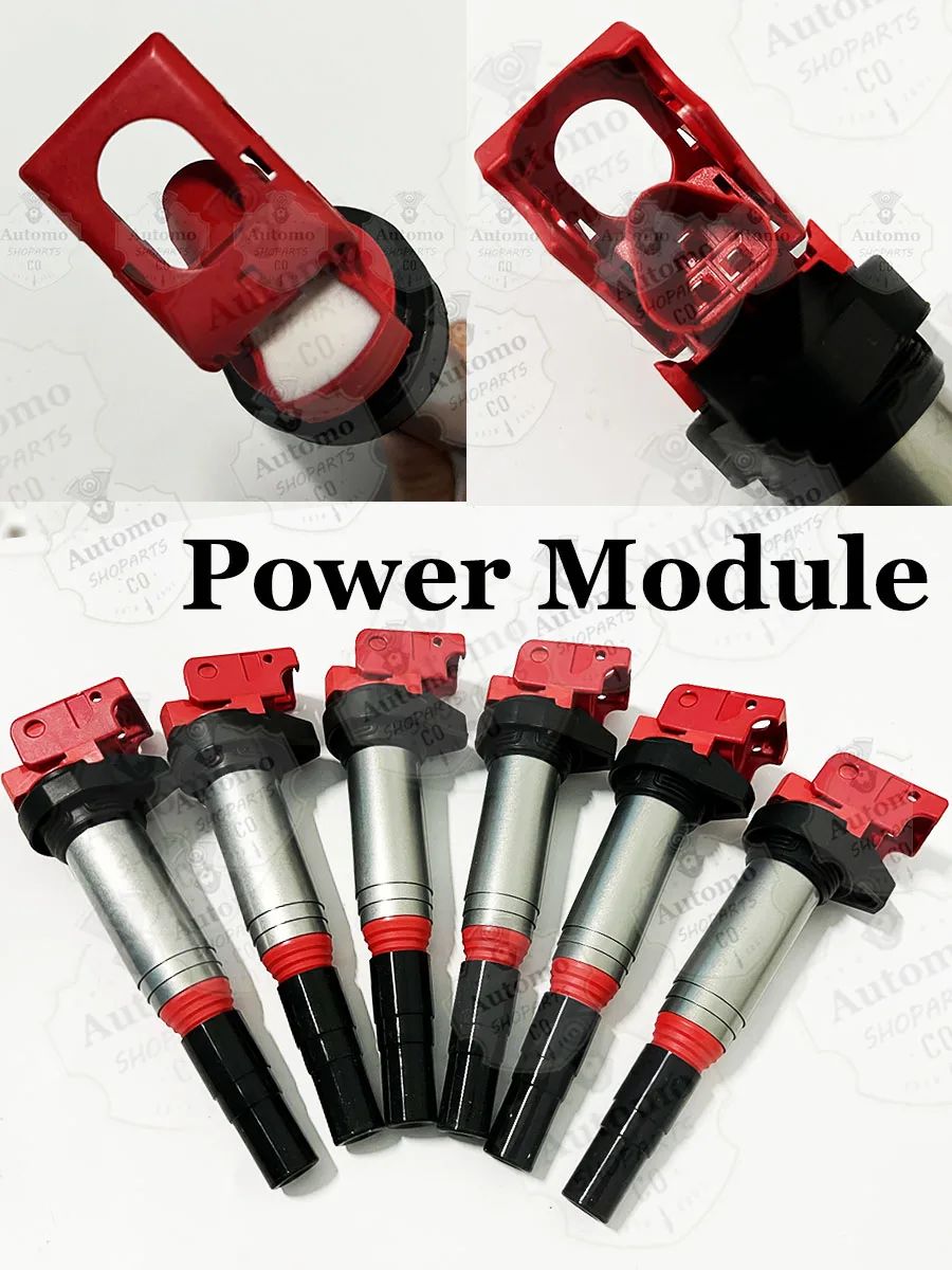 6 Stück Zündspulen für 10-13 1M Coupe E82 N54 3.0T für 08-12 335i E90 N5 – Detail 1