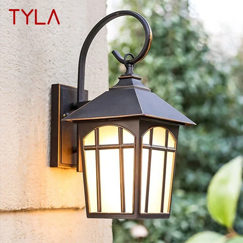 

TYLA Contemporary LED Outdoor Wall Lamps Electric Simplicity Waterproof Balcony Hallway Courtyard Villa Gate Hotel