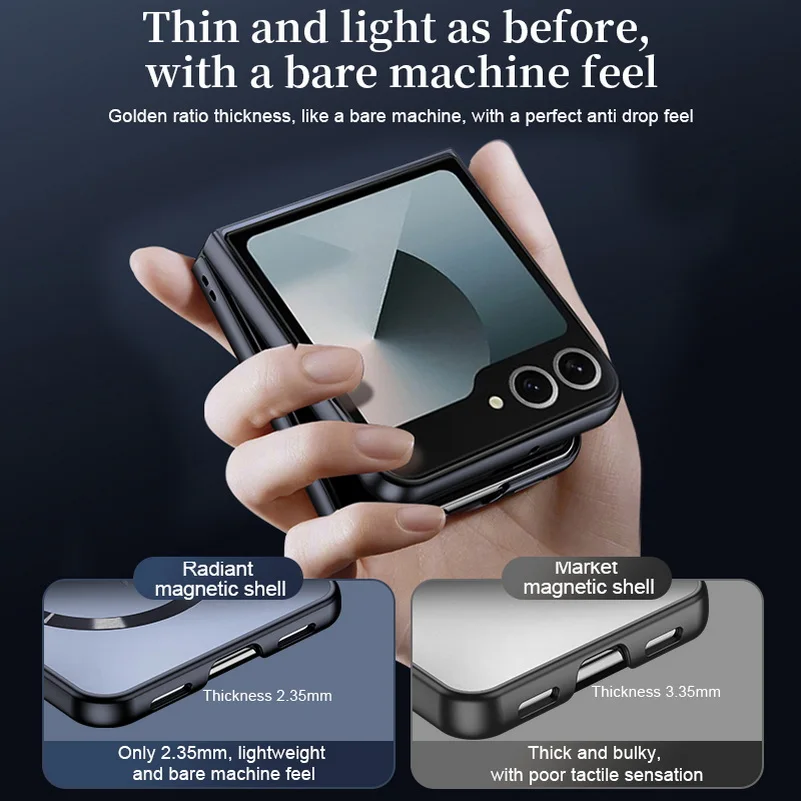Nano Matte Bezel-less Magnetic Protective Case - Fully Wrapped Design