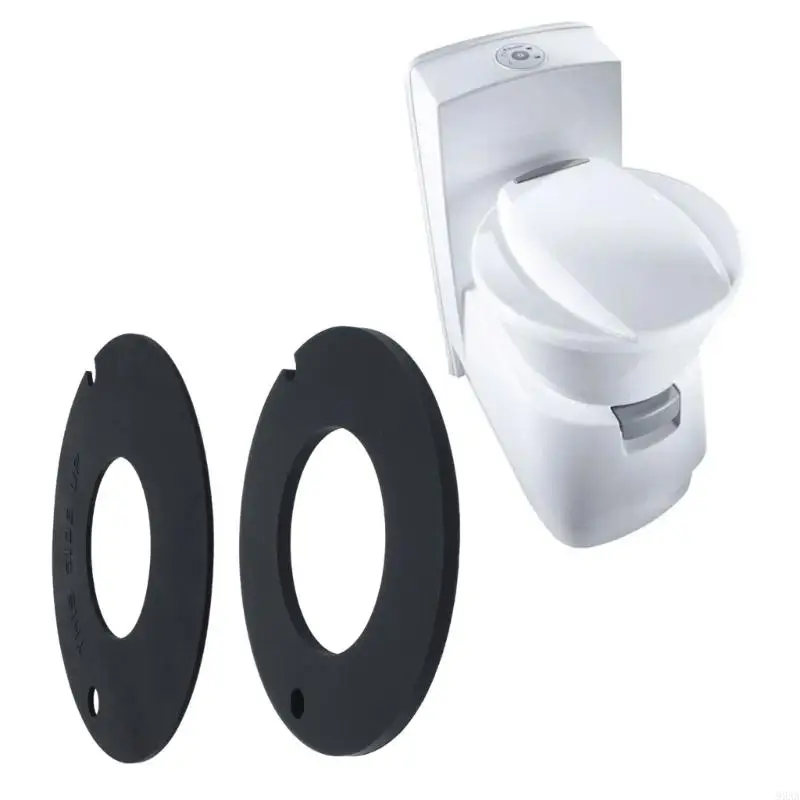 Silicone Seal Replacement Toilet Gasket Toilet Rings Replacement 385311462/385316140 Simple Installation for Toliet 3 95AA