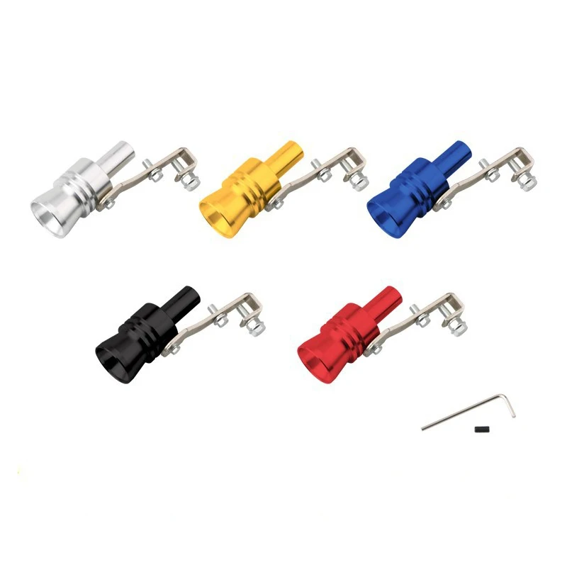 Universal Sound Simulator Car Turbo Sound Whistle Vehicle Refit Device Exhaust Pipe Turbo Whistle Car Turb Muffler